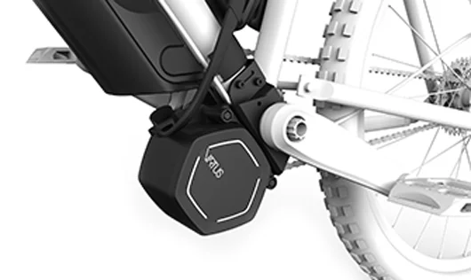 With the Virtus, your pedal bike quickly becomes an e-bike