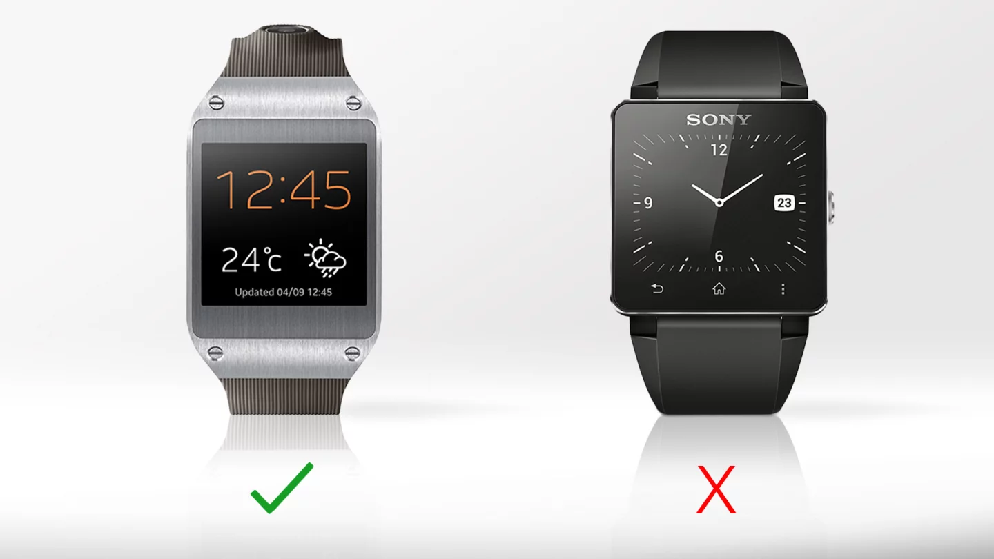 You can make touch-free phone calls straight from your Galaxy Gear