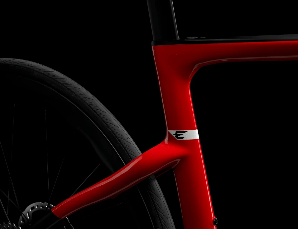 Pinarello's asymmetric rear frame design aims to compensate for the uneven forces introduced by the right-mounted chain system