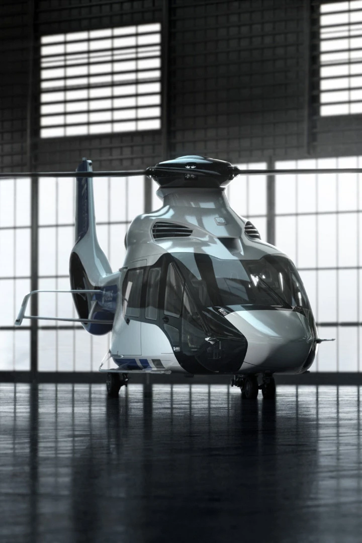 The new Airbus H160 medium-lift helicopter
