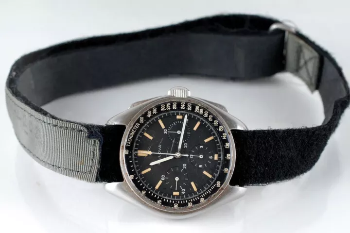 The Bulova Wrist Chronograph worn by Commander David Scott on the Moon