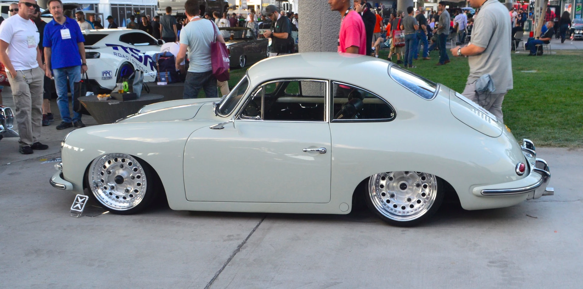 Gorgeous Porsche 356 Super 90 on display