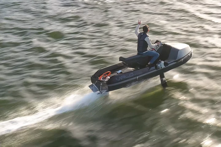 The Valo Hyperfoil has been shown flying in alpha prototype form
