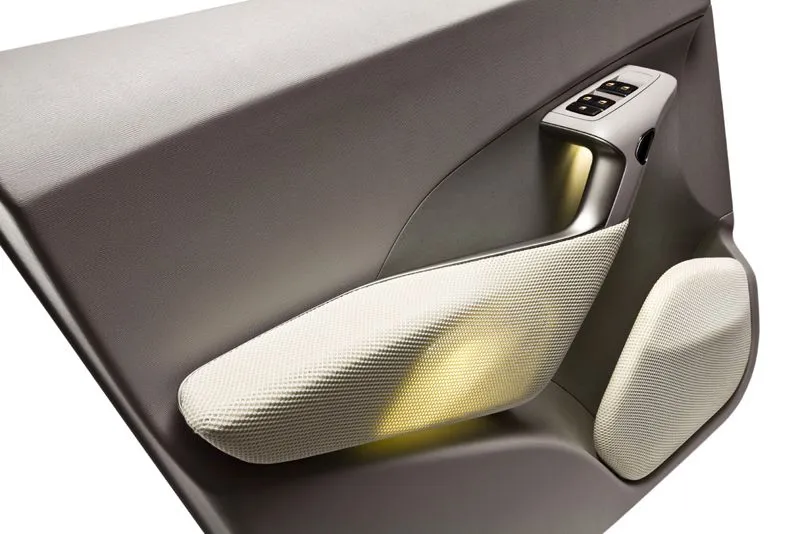 Johnson Controls' ie:3 demonstrator car is the company's showcase for new technologies in efficient, lightweight automotive interiors