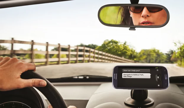 Galaxy S III voice control on the go