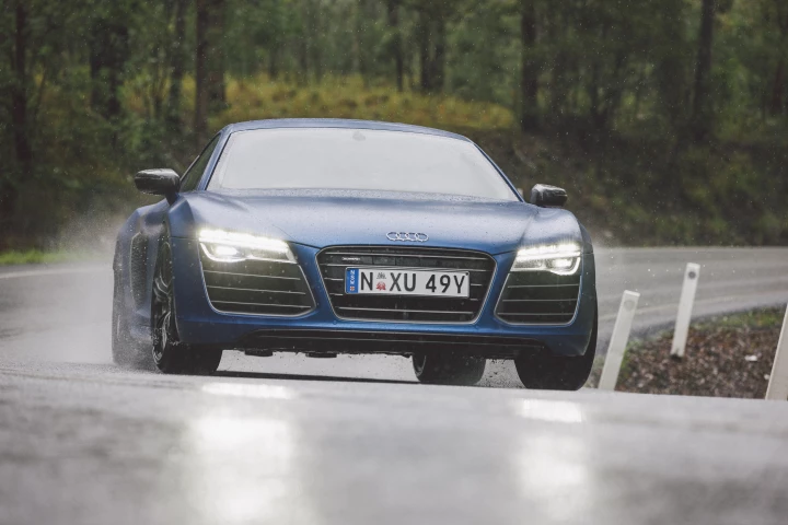 Drivetrain updates and weight loss program push Audi’s Lamborgated R8 further than ever into real-gone supercar territory