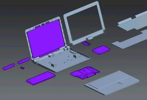 Stanford's simple-to-disassemble Bloom laptop concept is designed for easy recycling