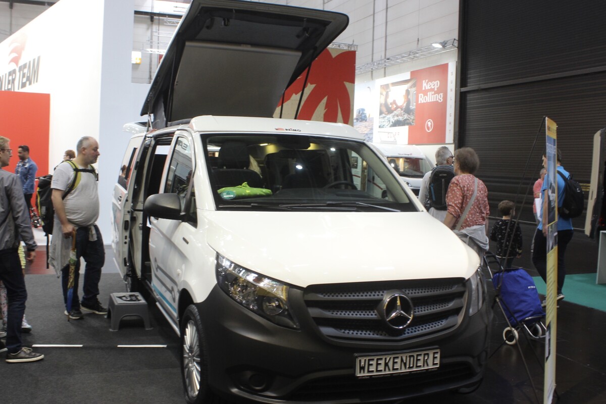 Electric Mercedes Camper Van Connects City And Camp