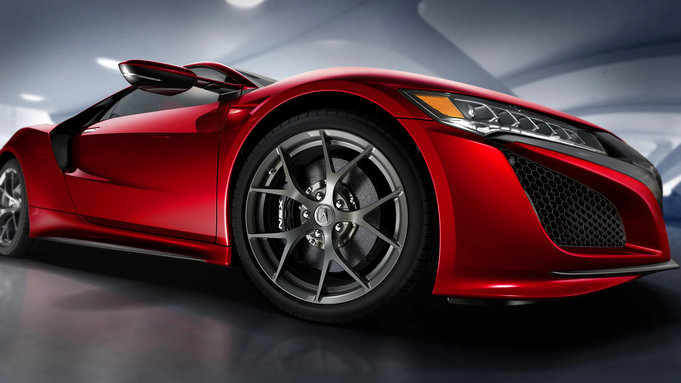 The production spec Acura NSX Version 2.0