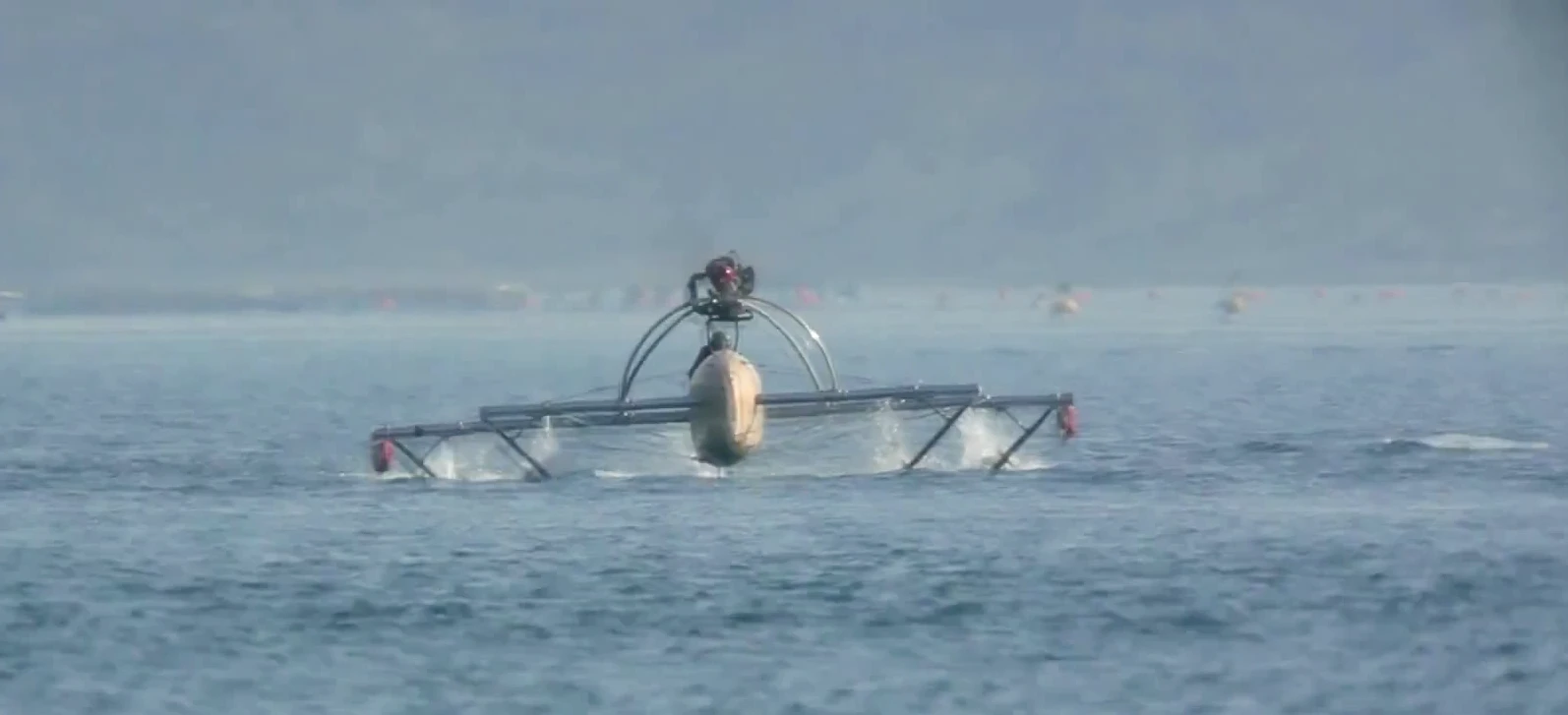 The prototype wFoil 18 Albatross