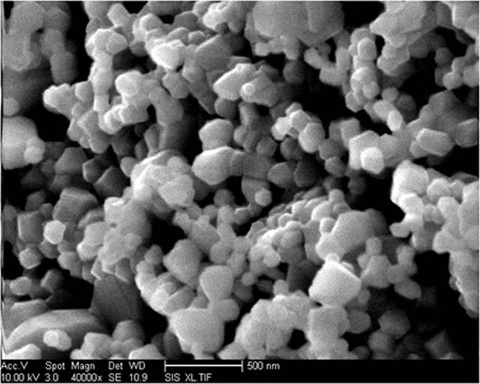 With particle sizes ranging from 10 nanometers to 10 micrometers, the multiscale structure traps and absorbs light more efficiently and at temperatures greater than 700° C (1,292° F) (Photo: Renkun Chen, UC San Diego Jacobs School of Engineering)