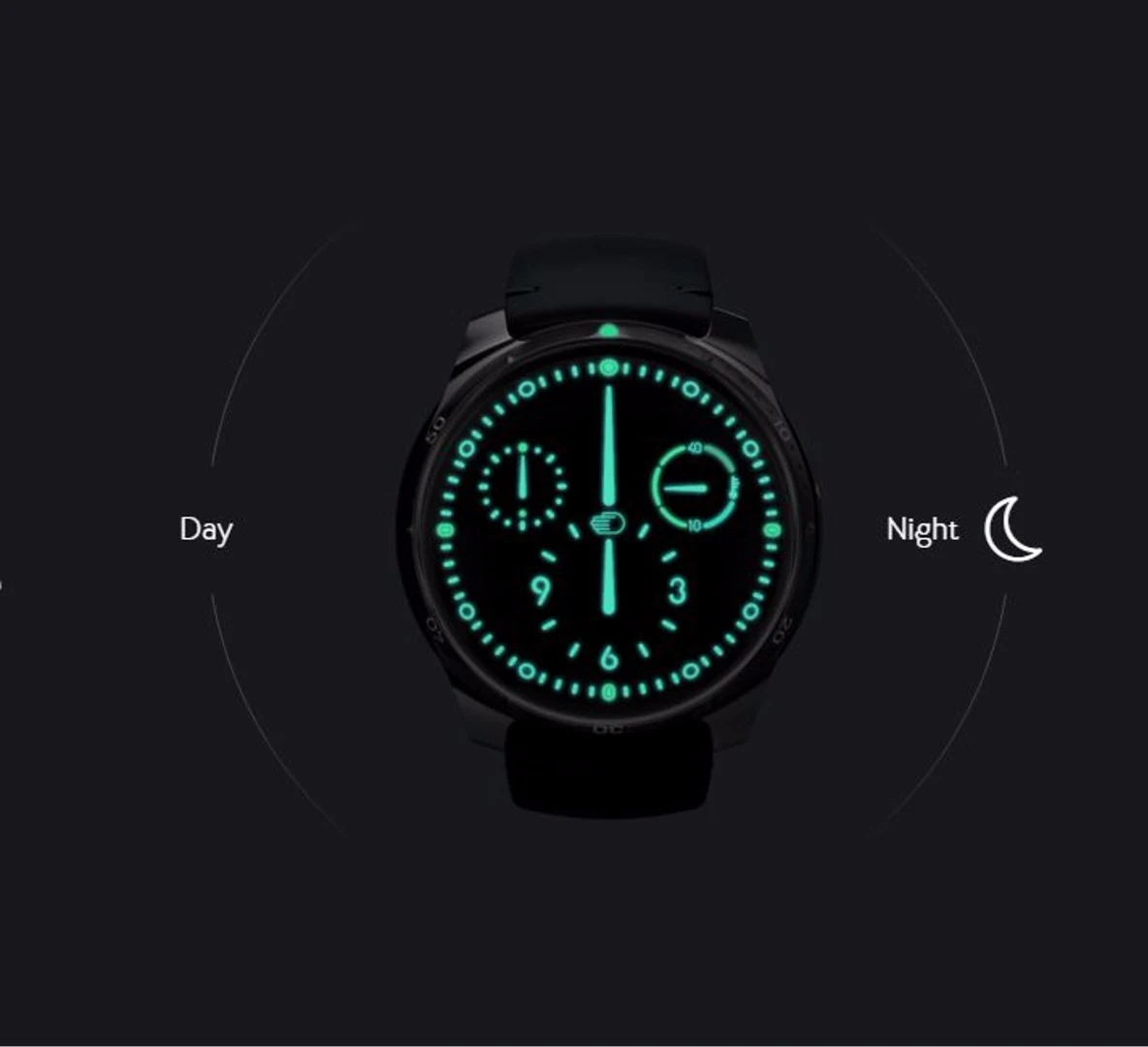 The Ressence Type 5 has Superluminova indicators
