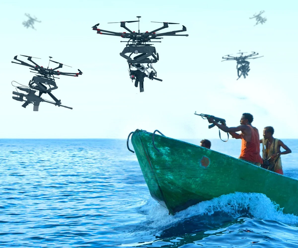 Drones with guns are coming