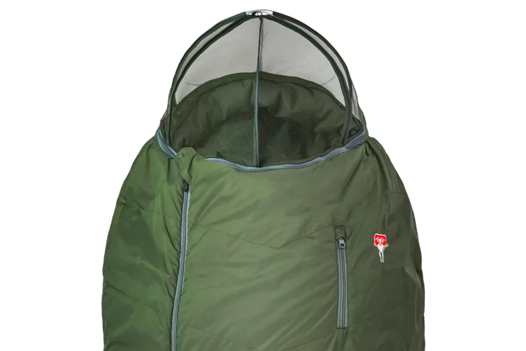 Gruezi Biopod Wolle Survival with integrated mosquito netting