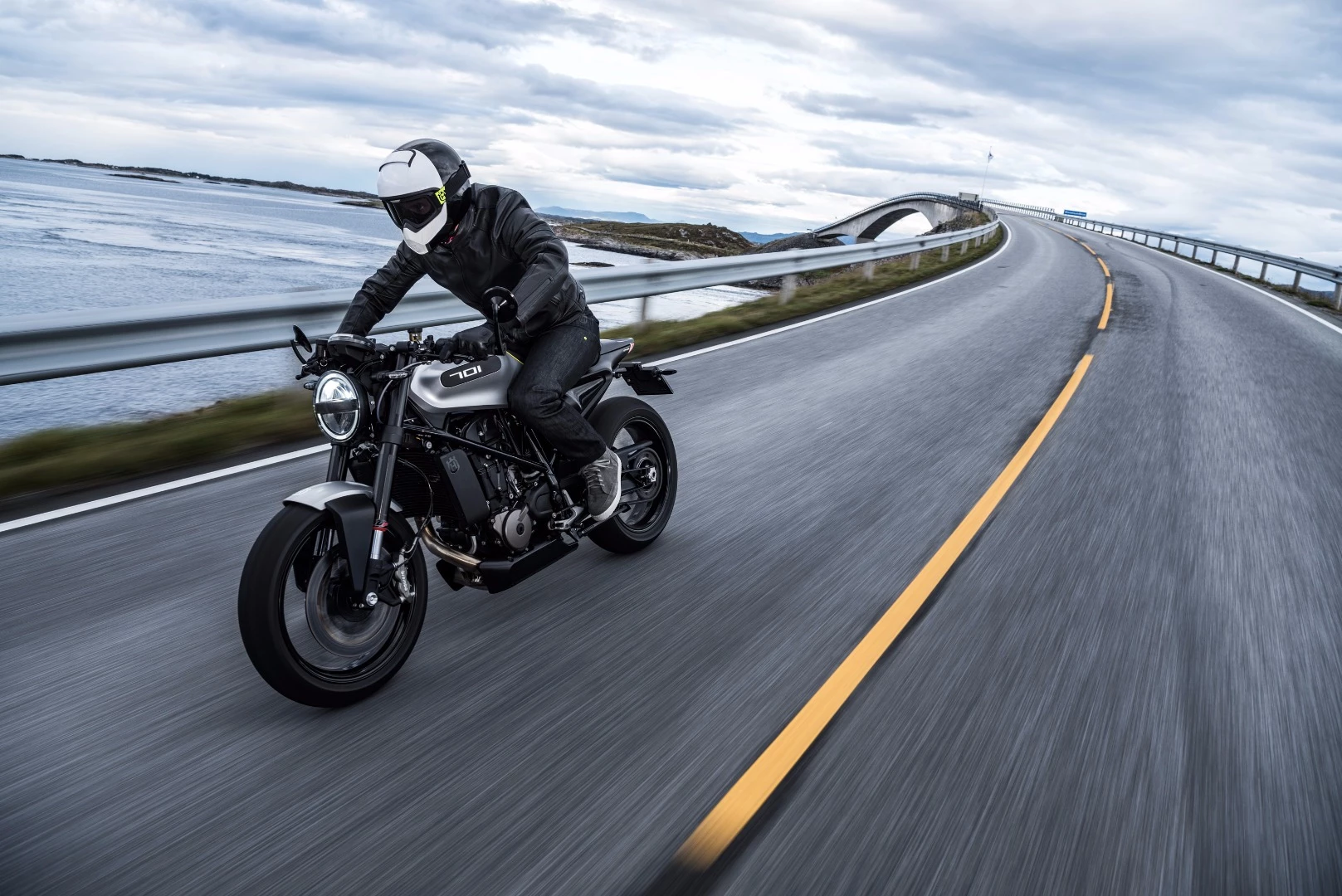 Husqvarna’s intention with the KTM-powered Vitpilen and Svartpilen range is to break into the road-bike segment