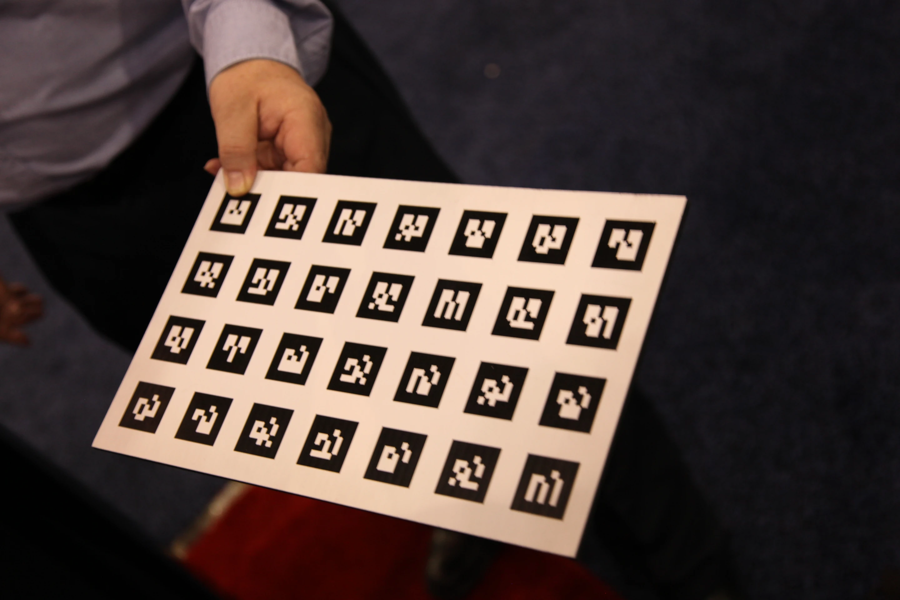 Playing a maze game designed by a PHD student from Columbia University using the Vizux Wrap 920AR glasses