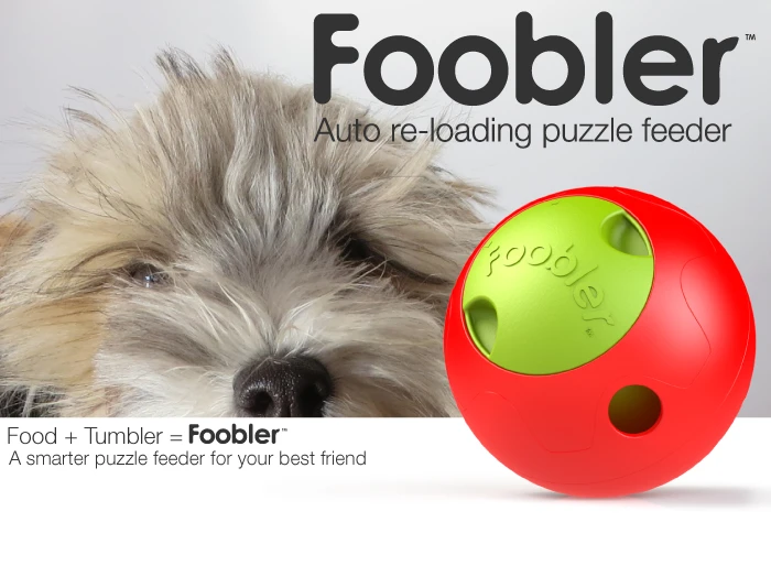 The Foobler dispenses smaller portions throughout the day rather than one big meal