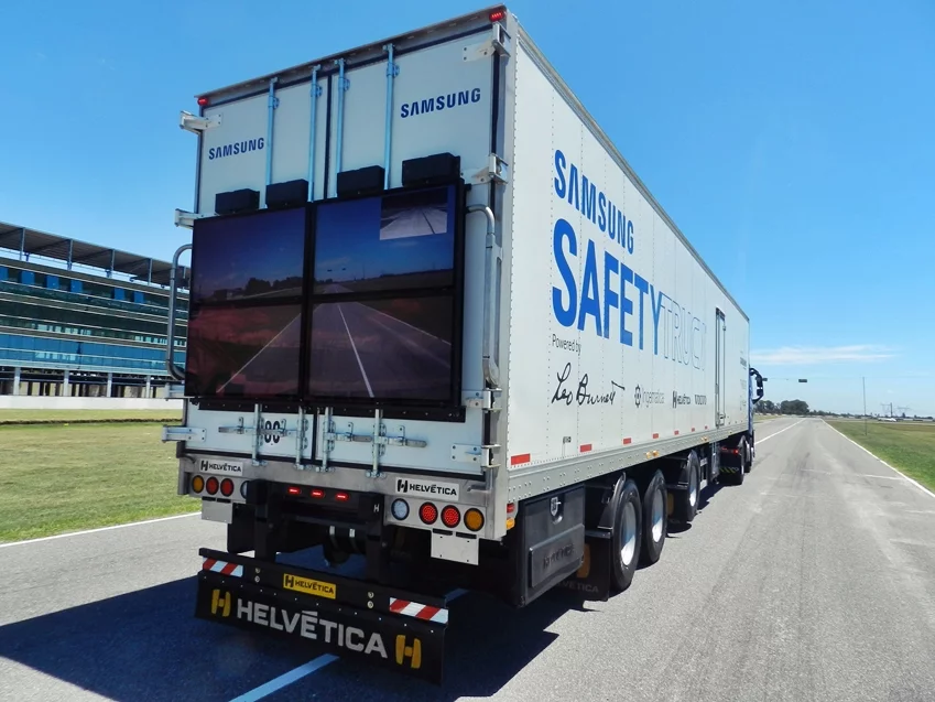 The electronics giant will carry out four months of reliability testing of its Safety Truck