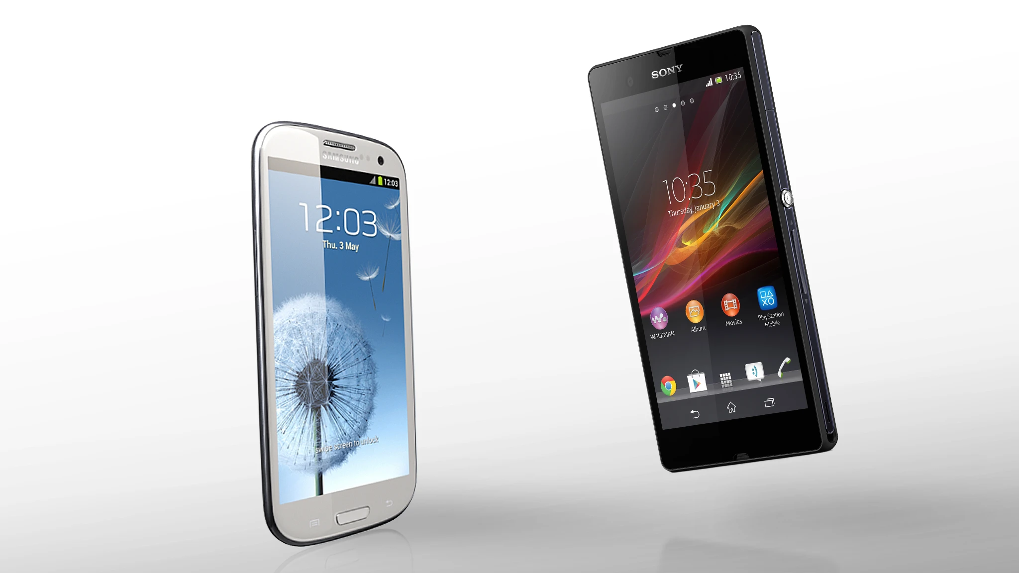 How does Sony's new Xperia Z compare to the Samsung Galaxy S III?