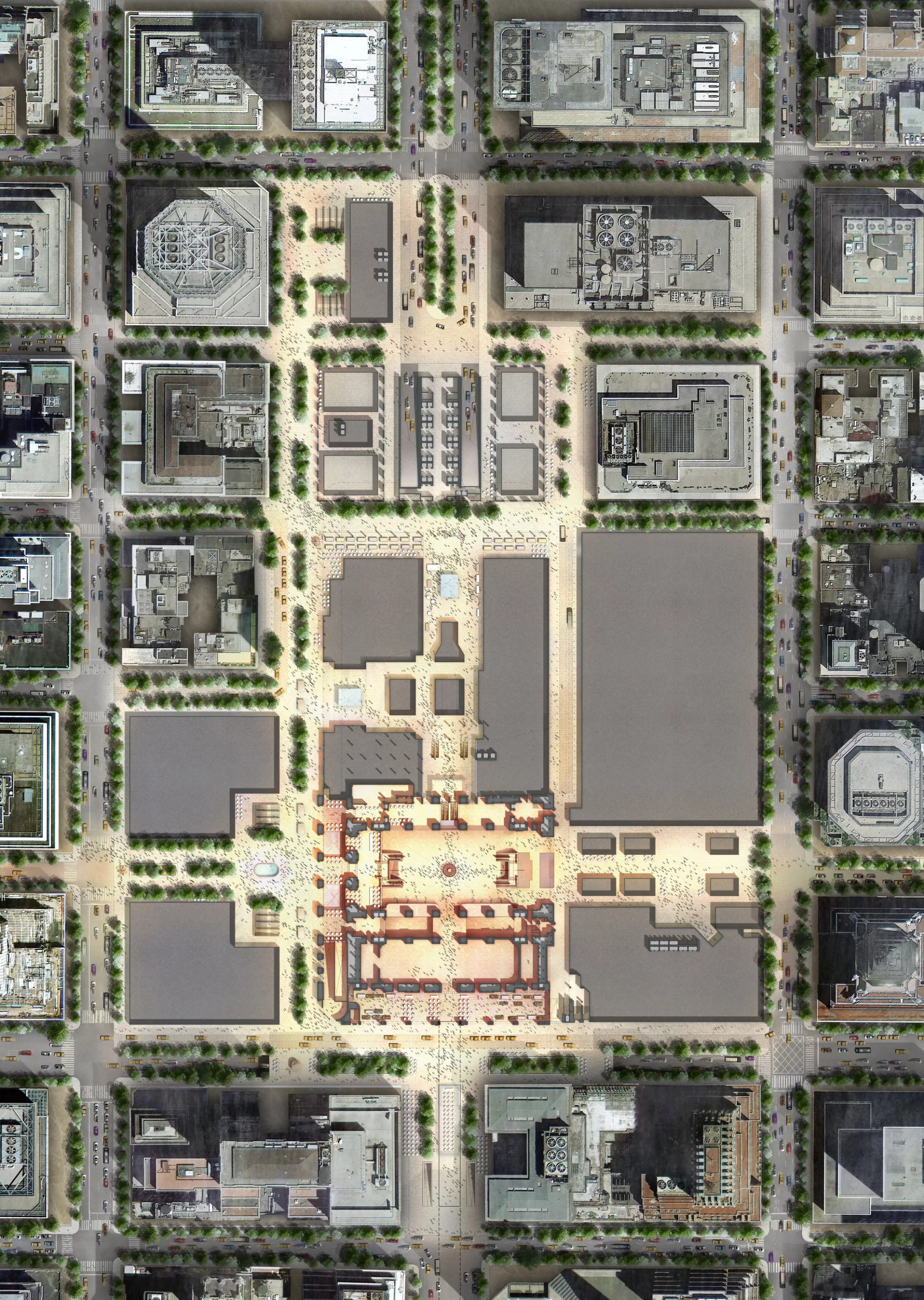 Foster + Partners plan from above (Image: Foster + Partners)