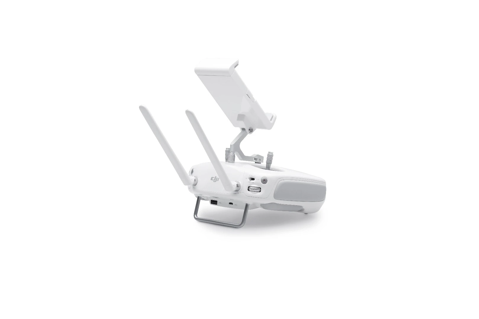 DJI Phantom 4 Pro: controller without touchscreen option allows you to use your own phone or tablet