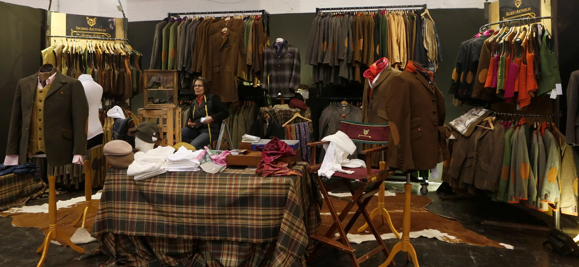 Sporting jackets by Sigrid Axthelm