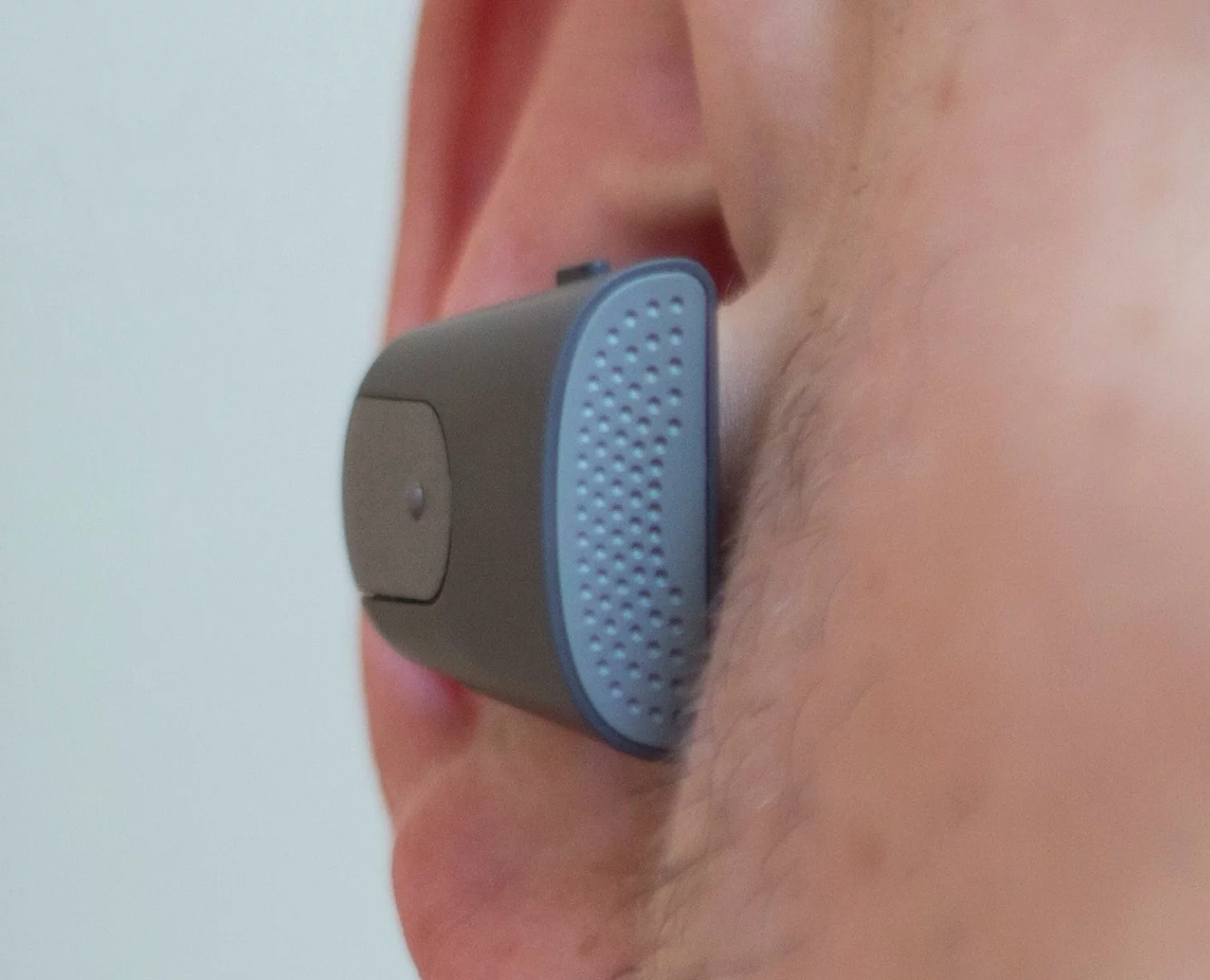 Most people will assume the Soundhawk is a plain old Bluetooth earpiece (if they notice it at all)