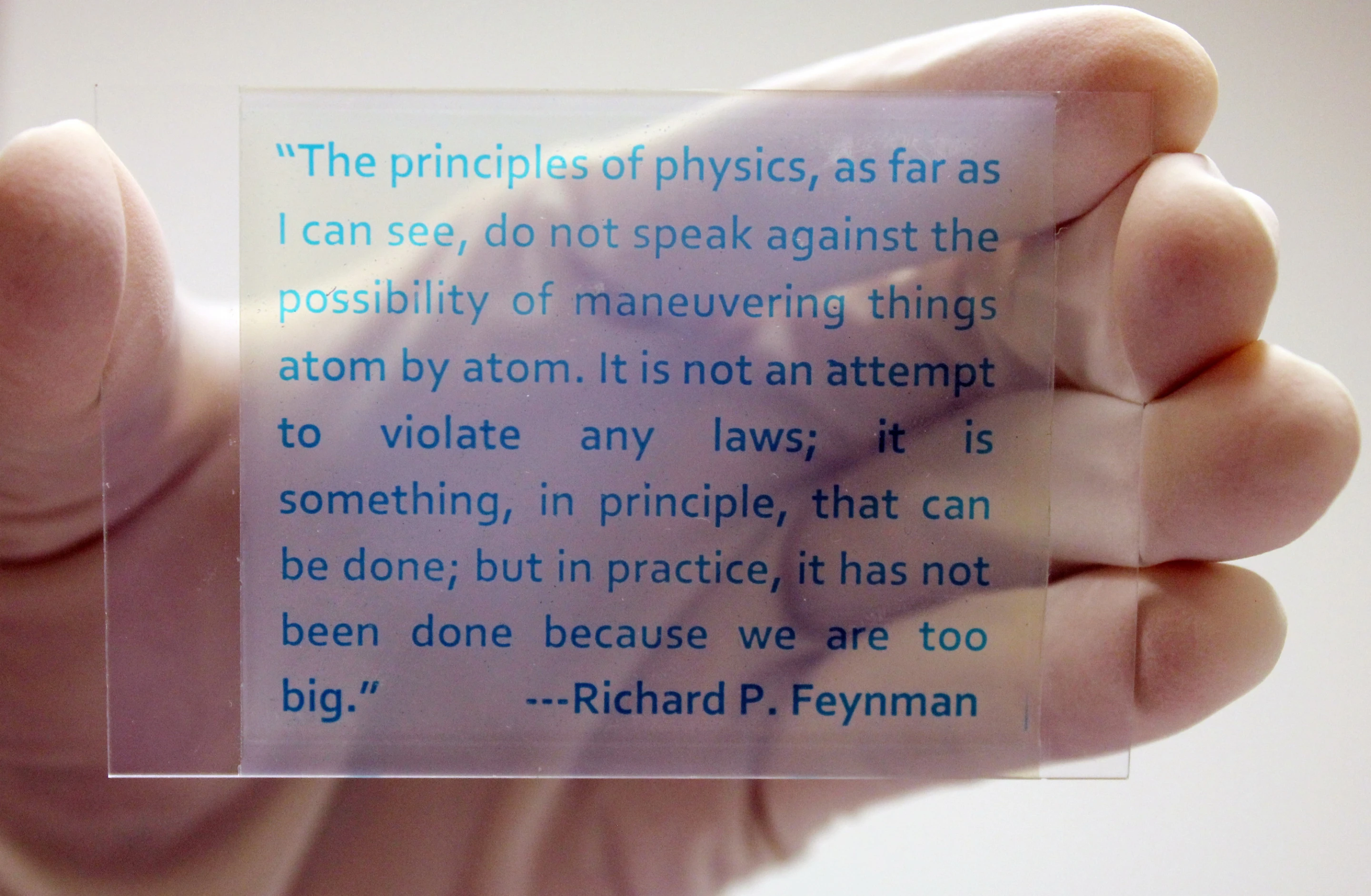 Chemists at the University of California, Riverside have created rewritable paper that can be printed on and erased many times over (Photo: UCR)