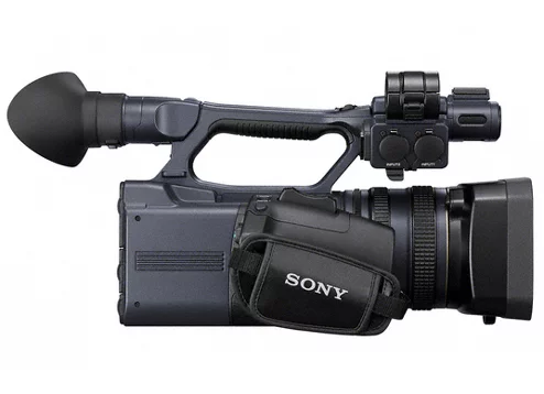 The Sony HDRAX2000 video camera