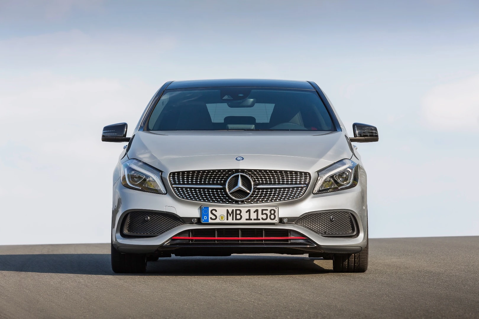 The A-Class' styling upgrades bring it closer to the rest of the range
