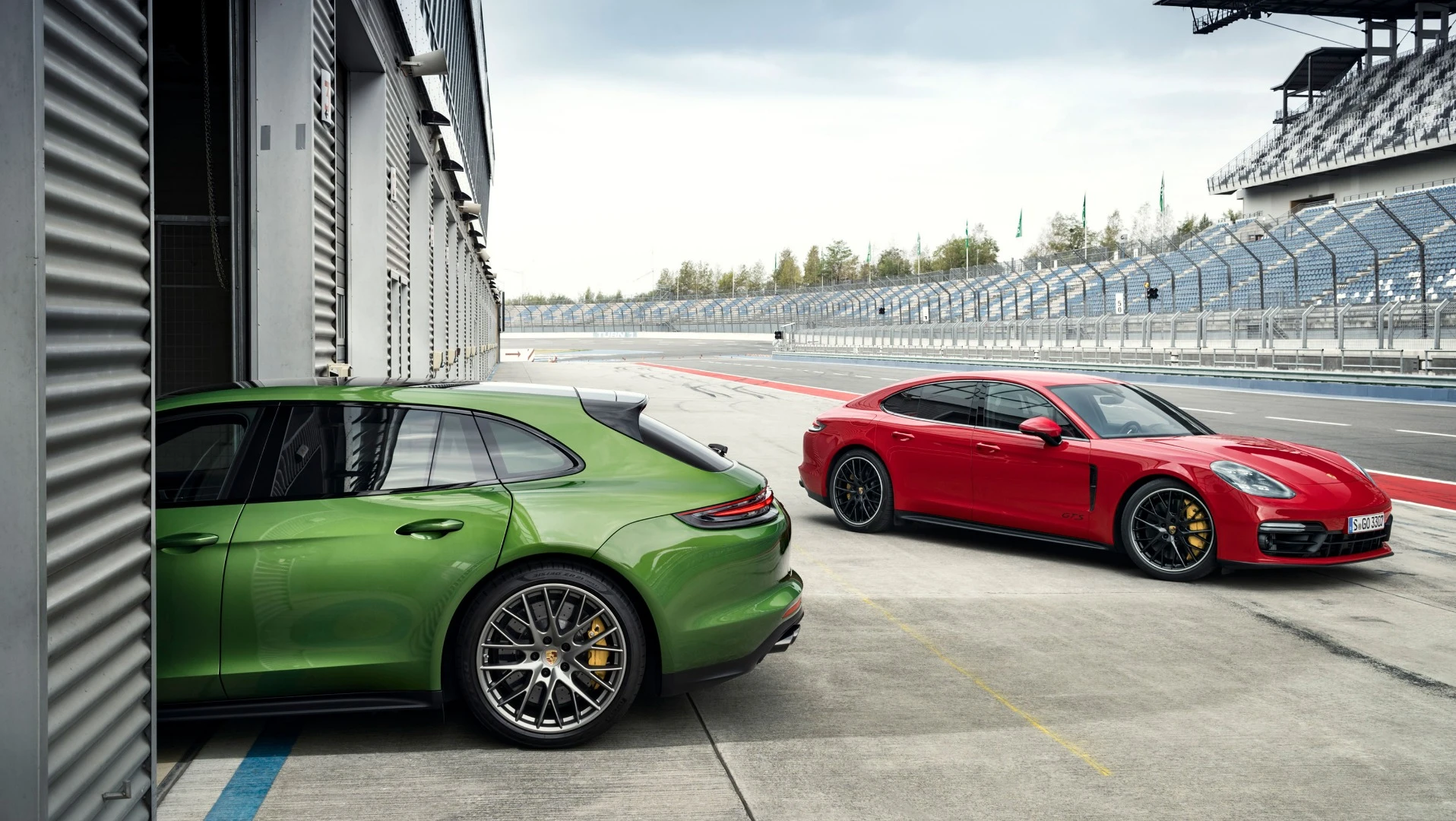 Porsche Panamera GTS range: sedan and Sport Turismo wagon are a pair of comfortable, 180-mph autobahn eaters