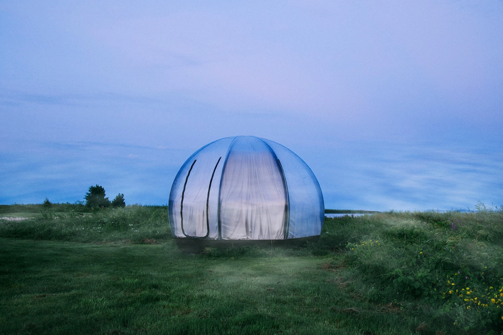 The Oasis dome could also be great as a backyard retreat, individual studio, meditation or yoga room and even as a hotel guest room