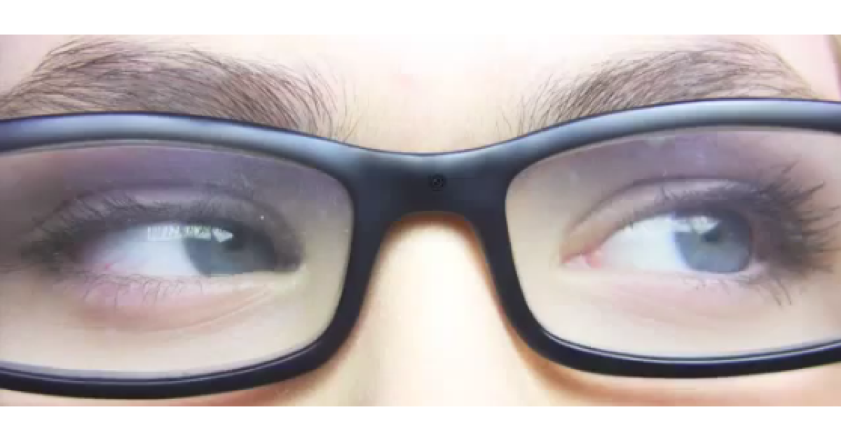 Electric sunglasses record life through your eyes