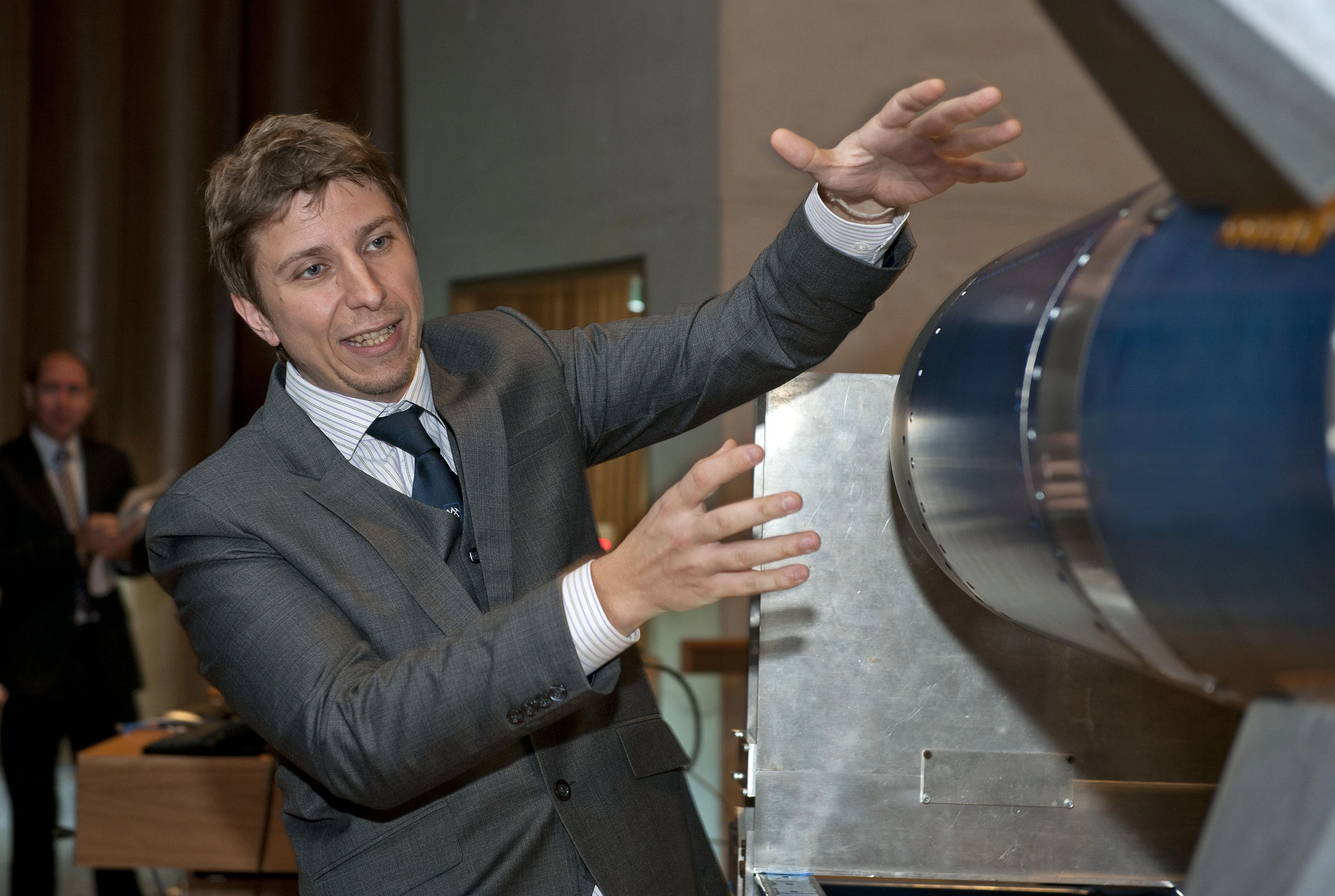 Dr Sandy Tirtey, Scramspace Flight Experiment Lead, explains how the scramjet system works