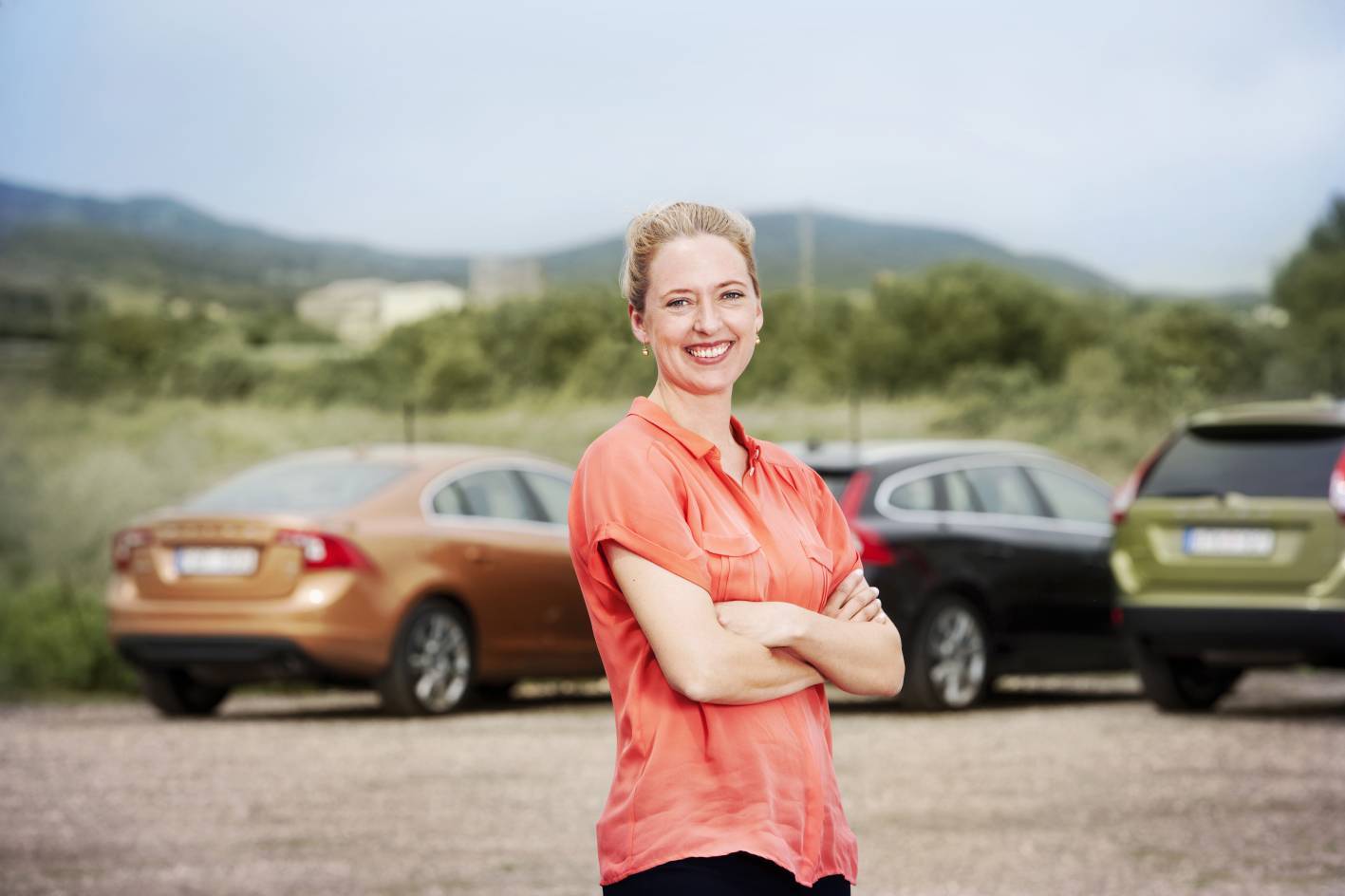 Linda Wahlström, project manager for the SARTRE project at Volvo Car Corporation