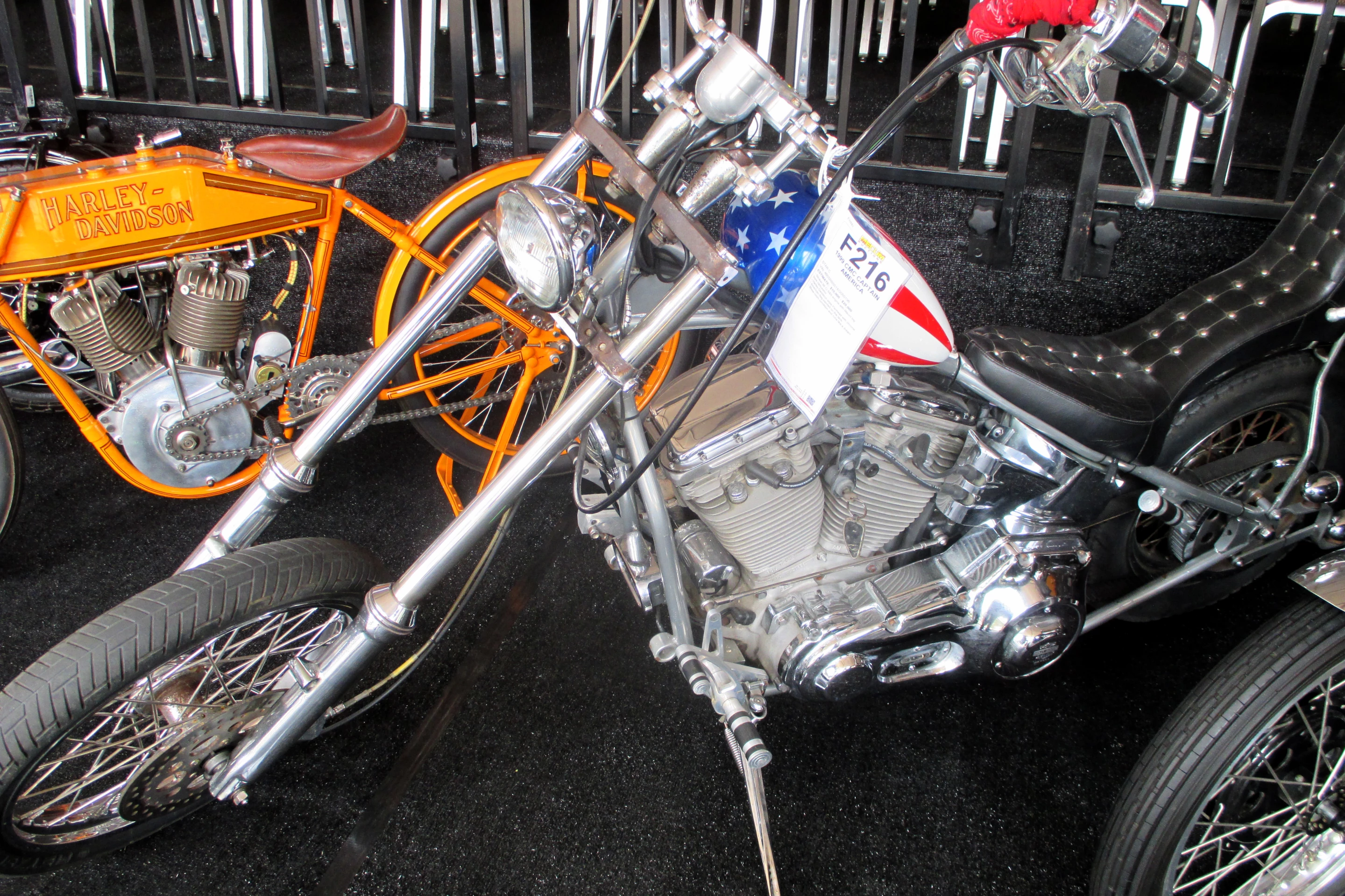 1999 CMC Captain America Replica | Price: $7,700 | Estimate: $10,000 - $20,000 | Auctioneer: Mecum | Lot F216 | Auction Description