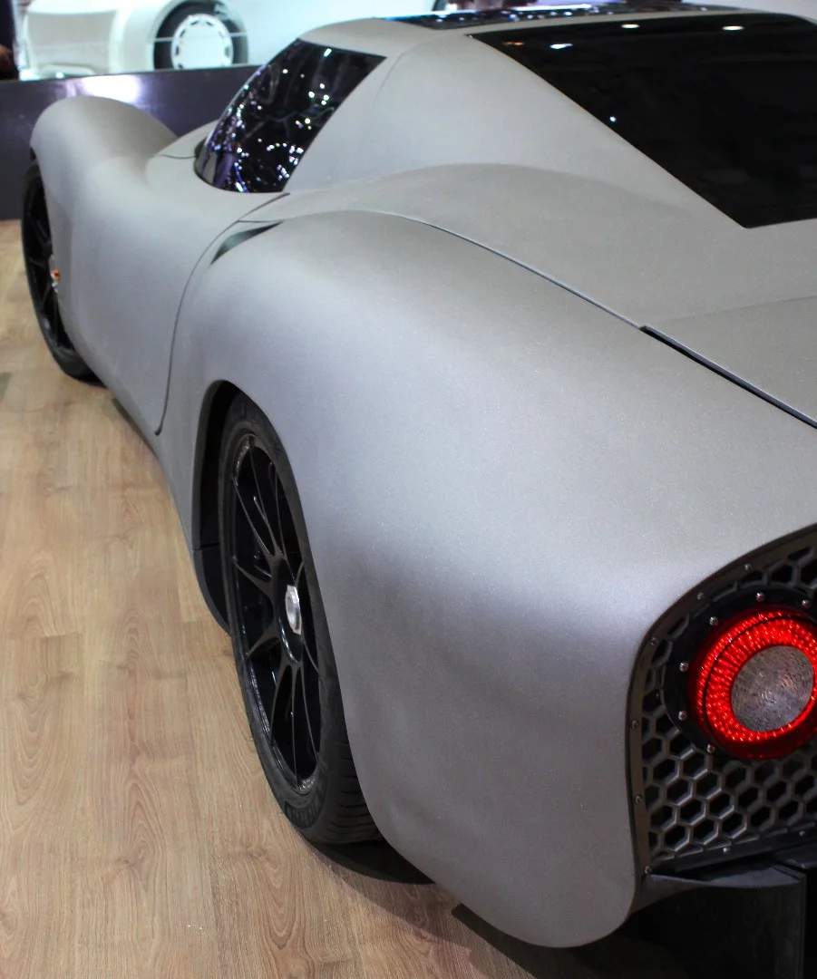 Those robust curves come to a quick end at the Corbellati Missile's rear