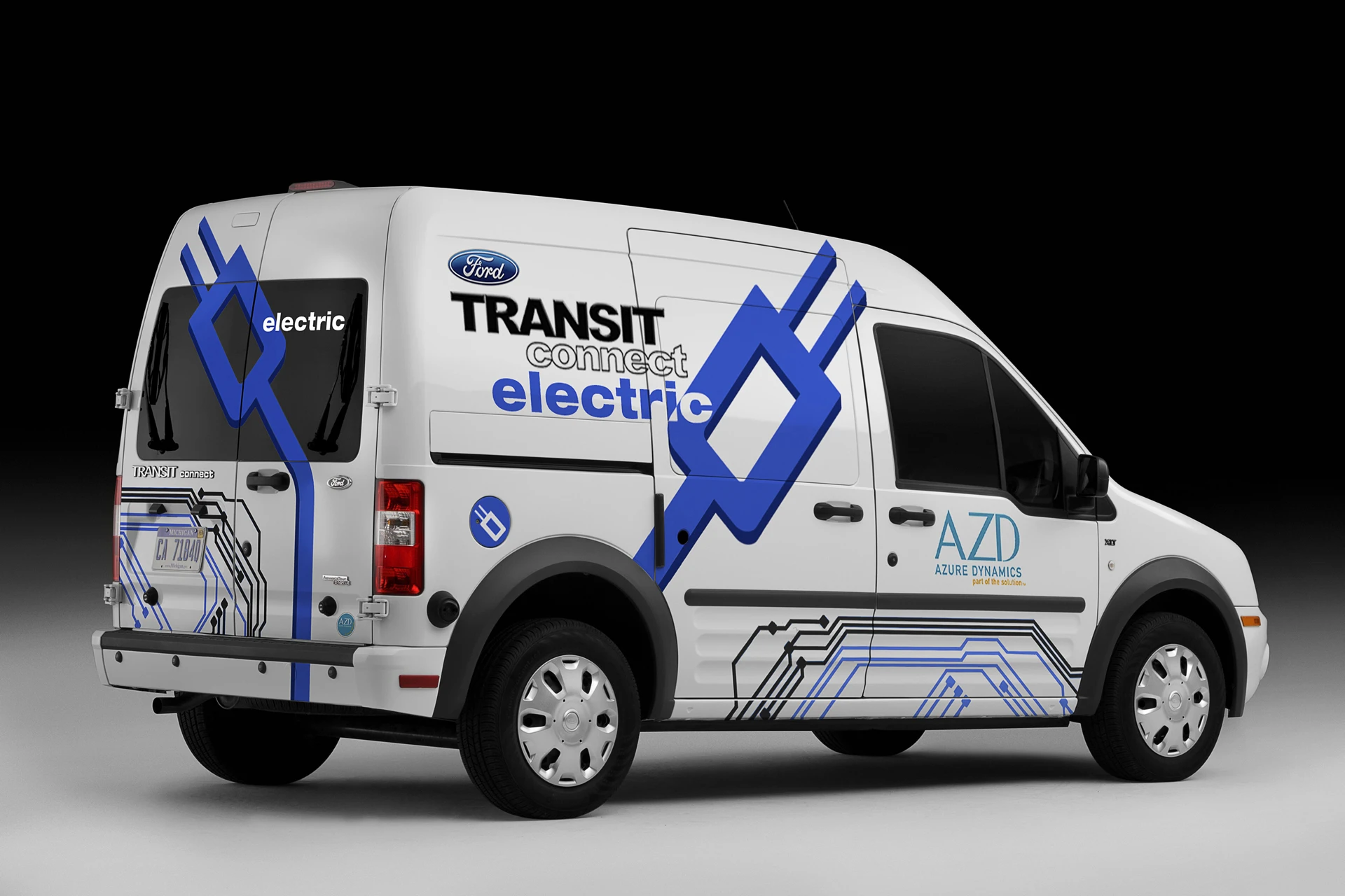 The Ford Transit Connect Electric van