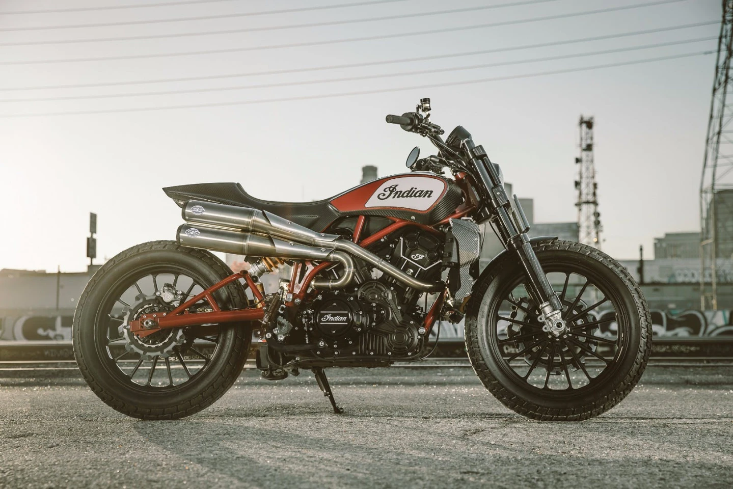 The FTR1200C Custom concept : was never going to be the production machine