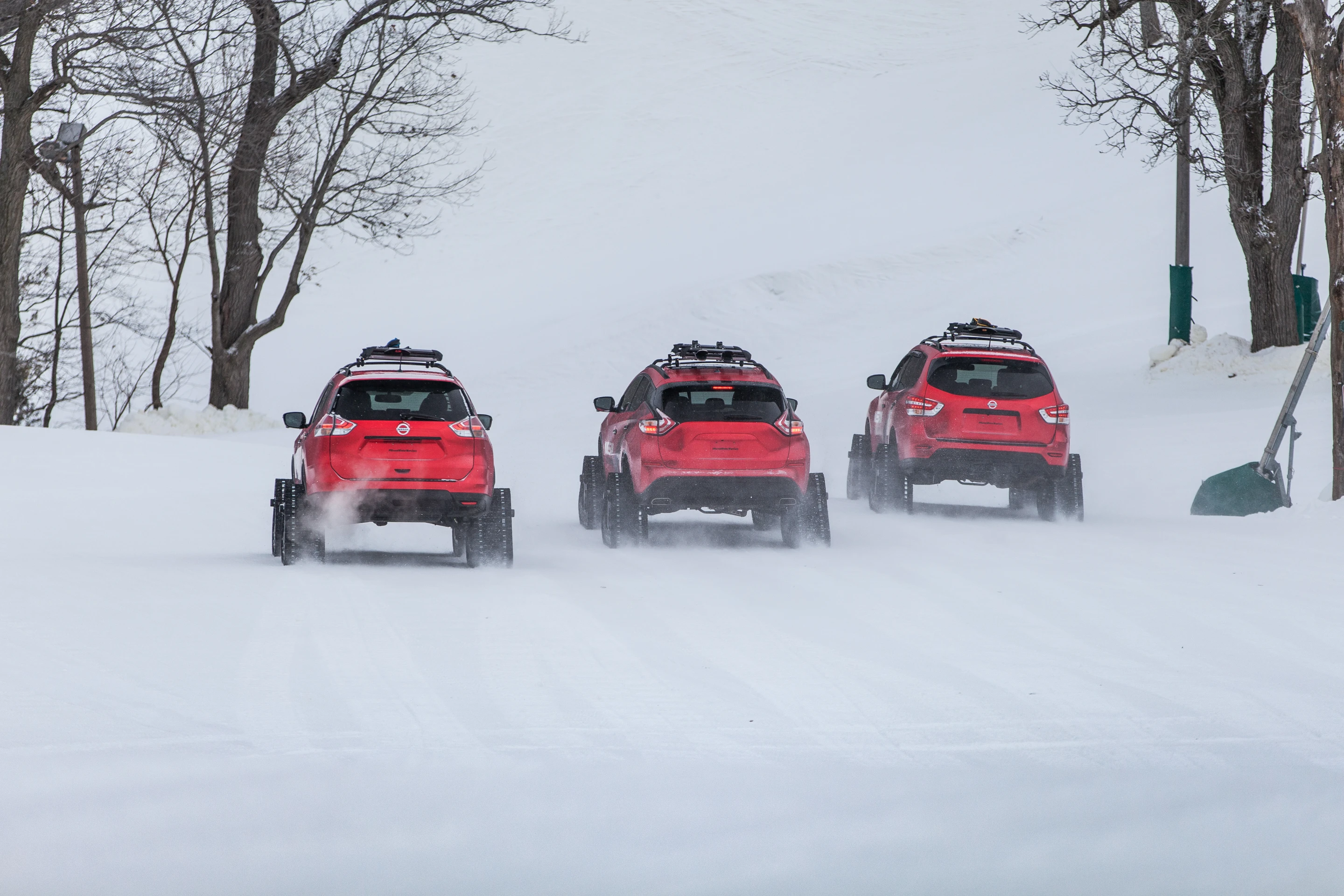 Nissan reveals a trio of Winter Warriors in time for the Chicago Auto Show
