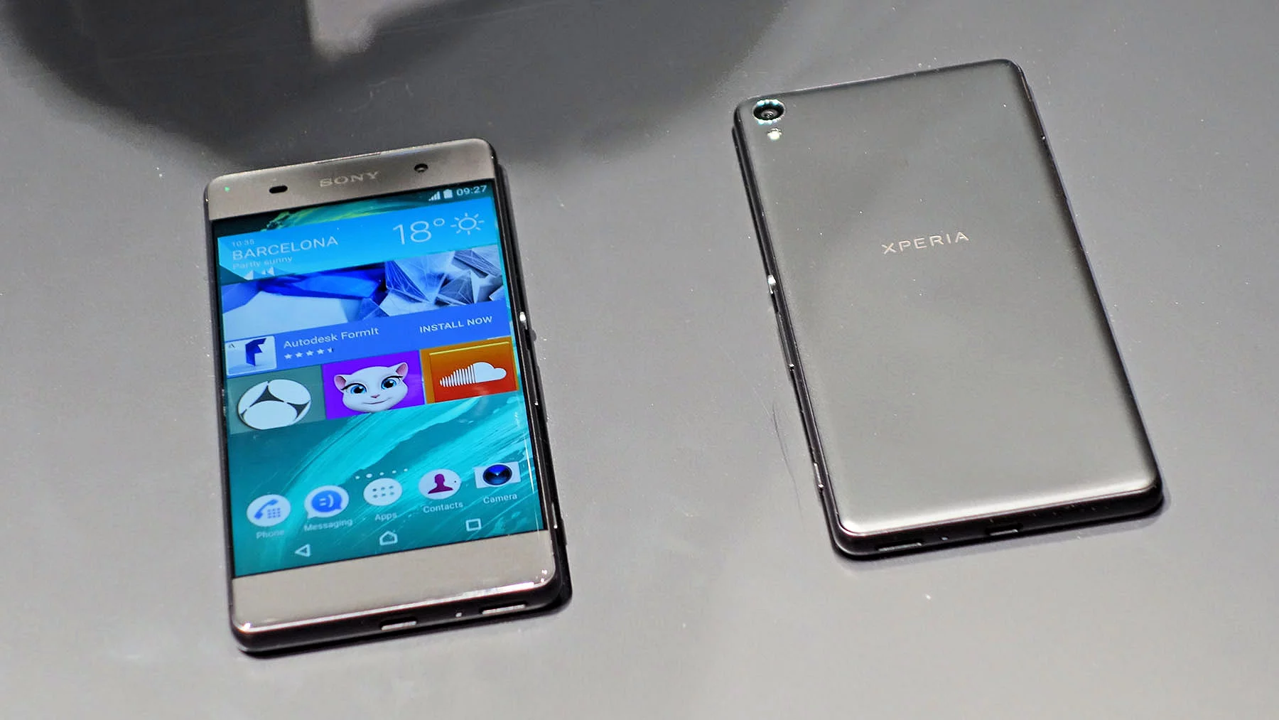 Sony announced new Xperia phones and some smart accessories in Barcelona