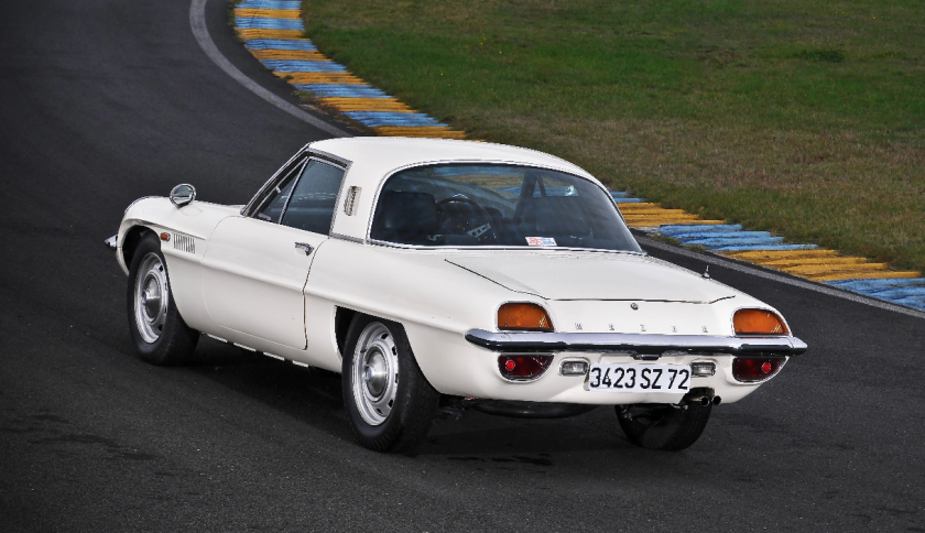 The highest price paid for a Series I Cosmo is $264,000 (Gooding & Co | Pebble Beach, 2016) with the second highest price going to this white Cosmo Series at € 138,000 ($187,415 | Bonhams | Paris, 2016). Mazda made much of its racing heritage.