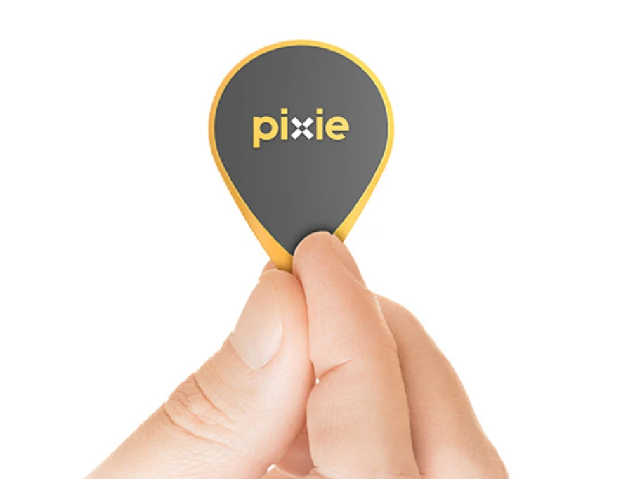 Pixie Points attach to everyday objects allowing them to be located using an augmented reality app (Photo: Pixie)