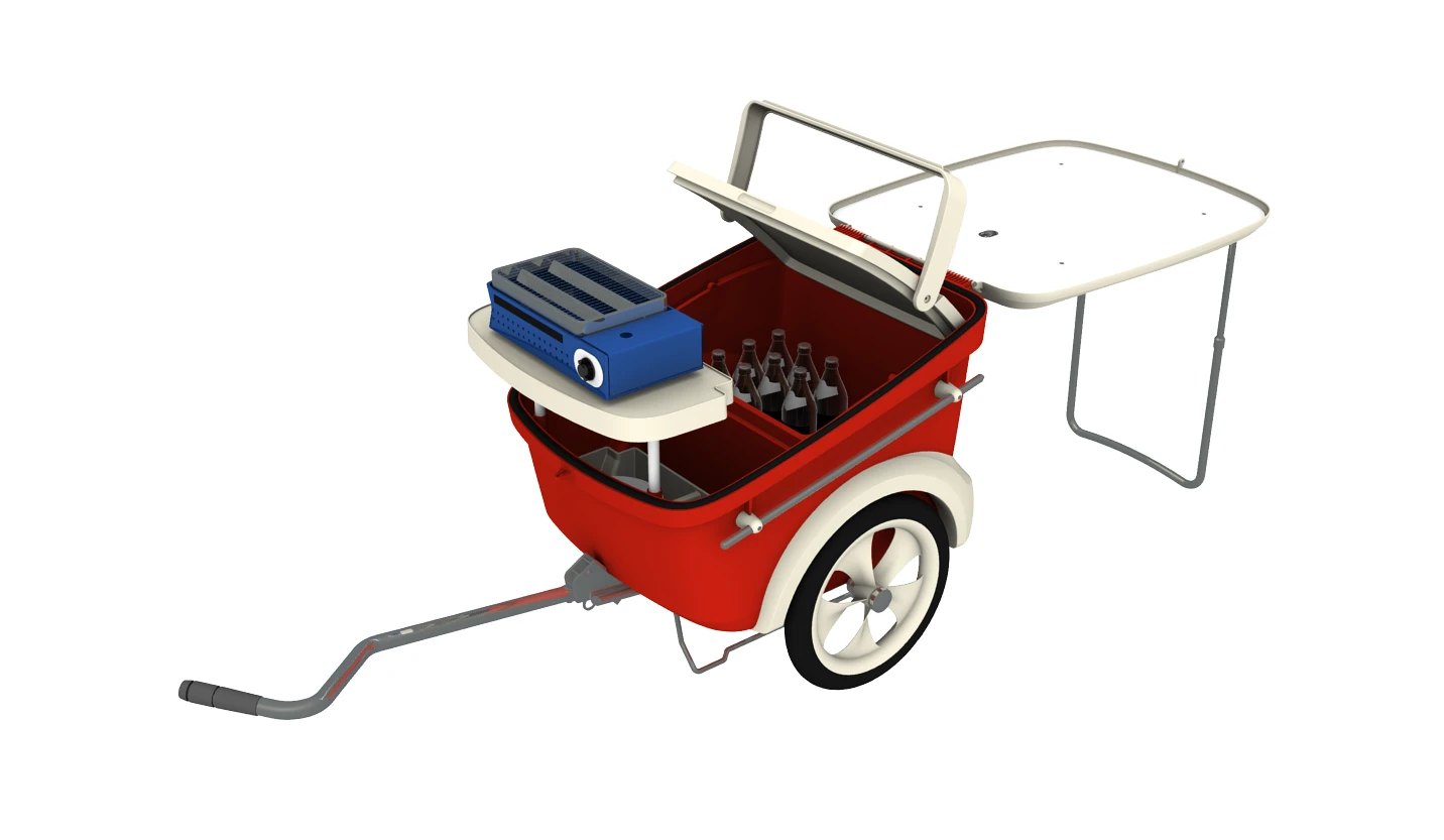 The Grillrider aims to make grill travel easier