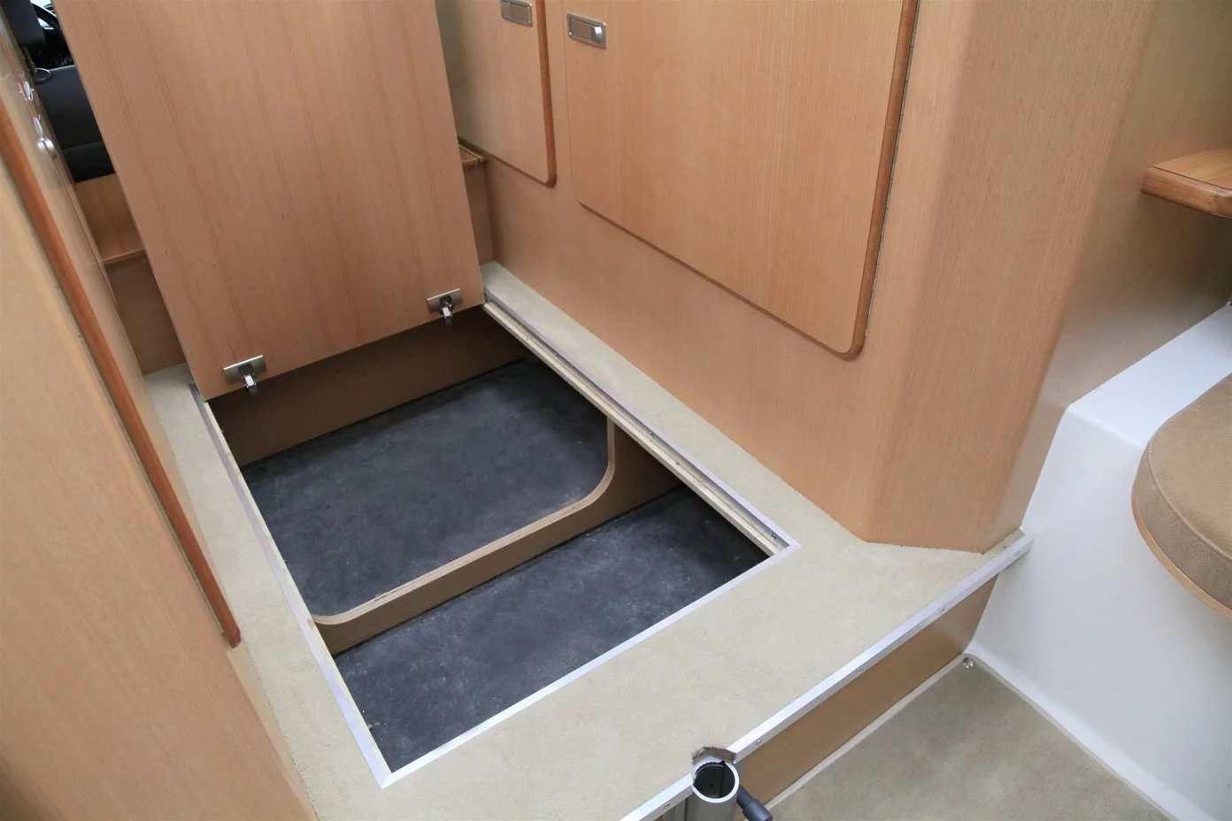 Extra storage under the floor