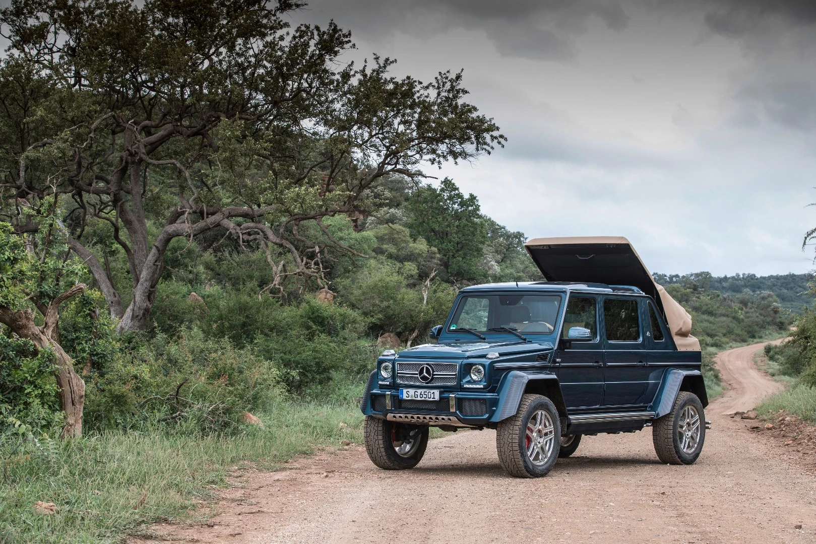 The Mercedes-Maybach G650 Landaulet was priced at €630,000 + VAT