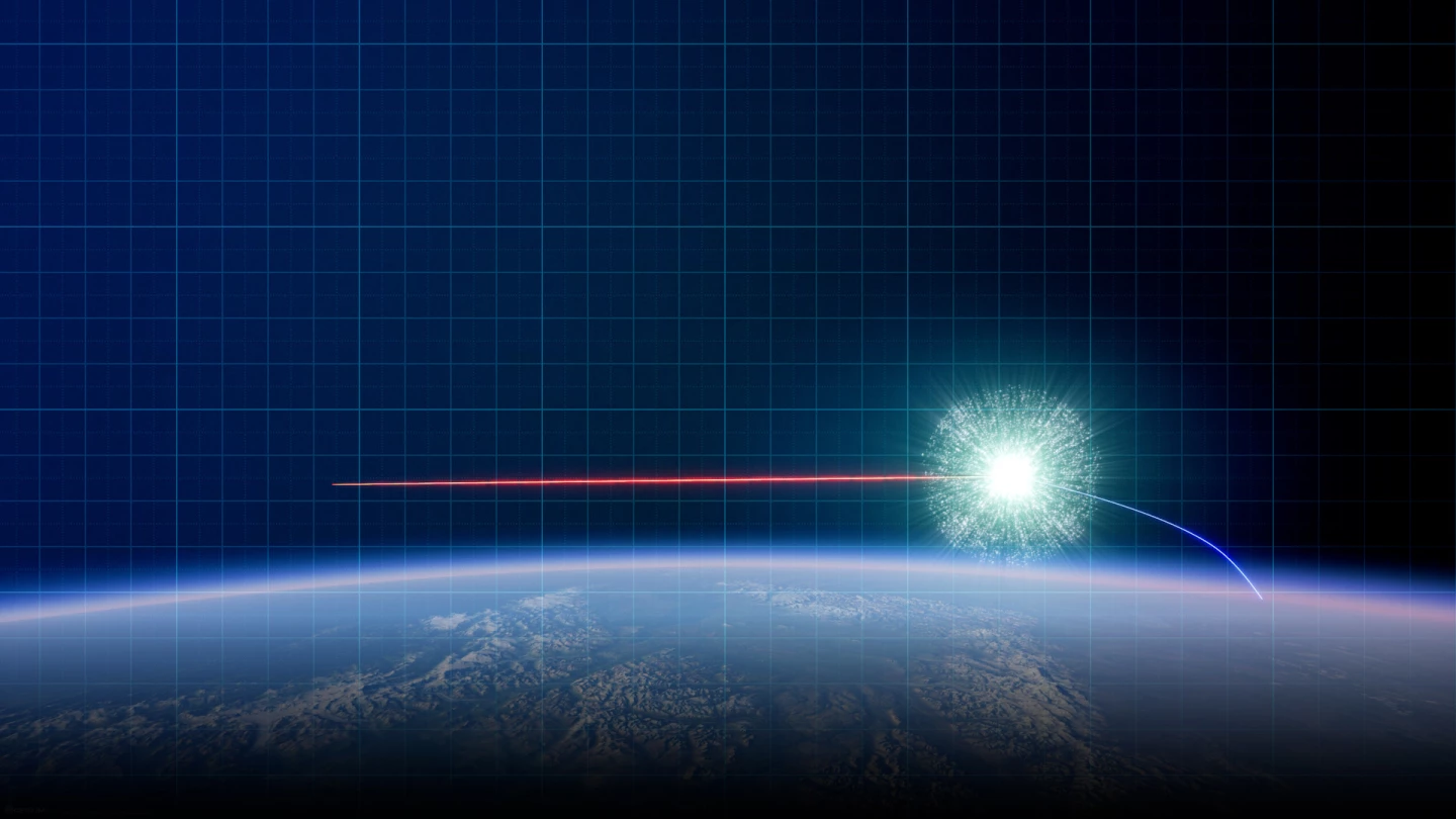 The test intercepted an IRBM