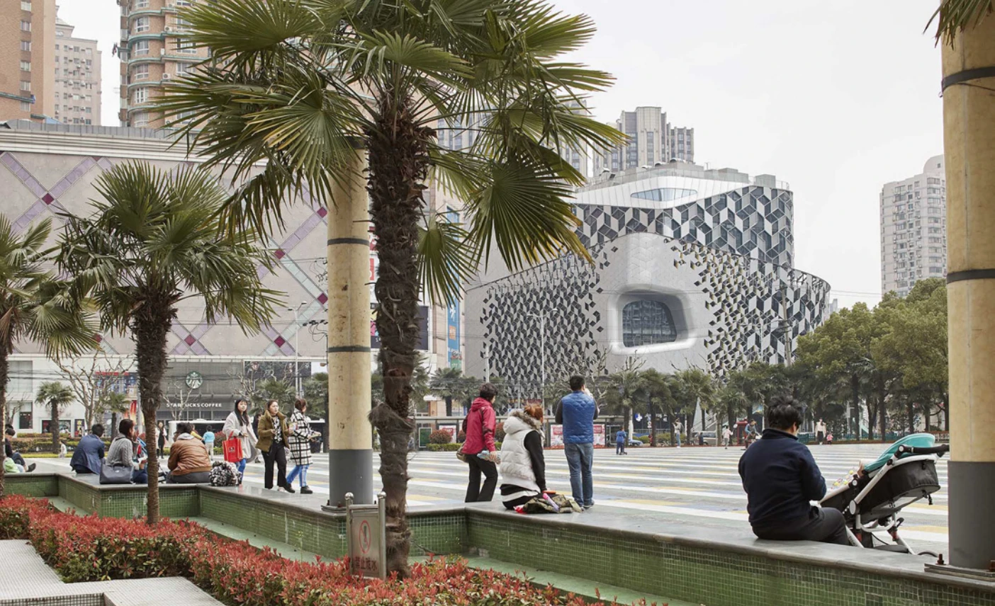 Inside the Lane 189 in Shanghai, China, by Dutch architecture firm UNStudio