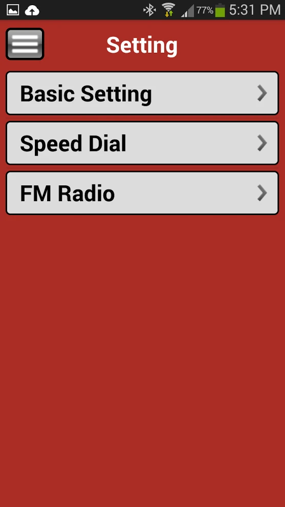 Sena's Android app