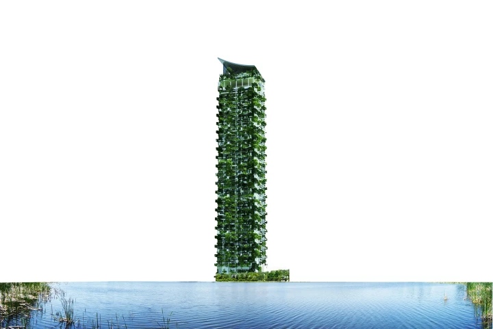 Clearpoint Residencies in Sri Lanka will be the tallest vertical garden in the world when complete